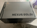 金河田（Golden field）Nexus Gold 650W 黑 ATX3.1台式电脑电源 金牌双认证/12V-2*6/日系主电容/稳压5060TI显卡/压纹线 实拍图