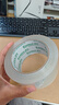 齐心（Comix）透明胶带/宽胶带/封箱胶带 加厚 快递打包胶带透明 6卷 宽55mm*100y*50um长91.4米/卷 JF5510-6 实拍图