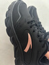 安踏女鞋运动鞋女秋冬新款网面跑步鞋软底皮面保暖防水休闲鞋黑色女鞋 (皮面加绒保暖)黑色 36 (5.5) 实拍图