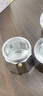 天喜（TIANXI）摩卡壶家用意式煮咖啡器具手磨咖啡机手冲浓缩萃取户外咖啡壶 银色-中号 140ml 实拍图