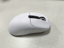 联想（Lenovo）三模无线鼠标无线充电磁吸底座RGB发光轻量化电竞鼠标宏驱动无线蓝牙有线鼠标电脑办公游戏通用 M322SE白色鼠标-10000DPI可调 【有线/无线/蓝牙】三模 实拍图