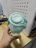 膳魔师（THERMOS）Tritan塑料水杯夏季男女运动瓶户外露营便携随行杯带提手茶杯TCSD 薄荷绿530ml 实拍图