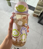babycare儿童水杯吸管杯双饮二合一户外运动水壶上学大容量PPSU-满杯600ml 实拍图
