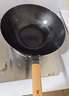 张小泉精铁旋压无涂层全灶具通用炒锅铁锅炒菜锅30cm C30650200 实拍图