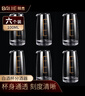 拜杰白酒杯分酒器 倒酒器家用带刻度分酒壶小酒盅100ml 白酒壶6只套装 实拍图