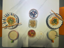 几物森林 日式8英寸拉面碗斗笠碗家用大碗餐具泡面碗汤碗泡面碗 4只装 实拍图