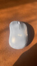 罗技（Logitech）M221 轻音鼠标 无线鼠标 办公鼠标 对称鼠标 带无线微型接收器 雾霭蓝 实拍图