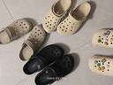 卡骆驰crocs洞洞鞋贝雅男鞋女鞋轻便耐磨一脚蹬拖鞋休闲鞋|10126 卵石色-2V3 40 (250mm) 实拍图