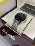 歐米茄瑞士认证手表男士机械表大方时尚镶钻奢华高档超薄专用男表 本色蓝面 实拍图
