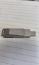 联想（Lenovo）128G 手机U盘 Type-C USB3.2 双接口旋转优盘 金属耐用 商务办公必备 SS370系列银色 实拍图