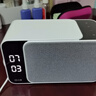 小度智能音箱MatePro 文心大模型 AI问答聊天 卓越人声LED时钟蓝牙智能音响儿童老人方言 送礼 灰色 实拍图