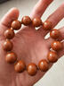 知翠轩橄榄核雕铁核正圆光珠素核精品手串纯手工打磨男高端文玩把件简约 16*16mm精品13颗 实拍图