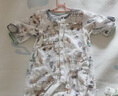 欧孕（OUYUN）婴儿衣服夏季薄款空调服睡衣男女宝宝连体衣网眼竹棉哈衣爬服 飞艇戏团【半背网孔 竹棉针织】 80cm 【建议身高79-84cm】 实拍图