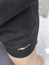 鸿星尔克运动裤女夏季新款清爽吸湿速干跑步健身运动短裤女子短裤五分裤 正黑 2XL 实拍图