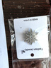 月蝶（YUEDIE）张颂文同款小皇冠胸针领针男衬衫领扣水晶胸花扣针徽章西装领花 银色墨蓝钻 实拍图