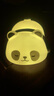 可爱熊猫小夜灯节日生日礼物送女生创意氛围床头桌面卧室灯 （趴姿）熊猫小夜灯【1个装】 实拍图