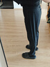 斐乐（FILA）官方男子针织高弹力凉感裤夏基础简约收口运动健身长裤 深黑-BK L 实拍图