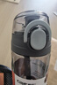 希乐（cille）塑料水杯tritan男女学生大容量便携户外运动健身随手杯子灰600ml 实拍图