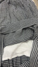 无印良品（MUJI）女式 强捻 抽褶裙 长半身裙女裙子女装格子裙25年夏季BE1VEC5S 黑色格纹 L （165/70A） 实拍图