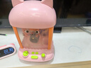 贝思迪抓娃娃机投币夹公仔机小型家用迷你吊球扭蛋女孩玩具儿童生日礼物 双电供应 喵咪粉 10娃娃10扭蛋 实拍图
