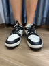 安踏男鞋元年板鞋秋季透气低帮休闲鞋男厚底增高运动轻松滑板鞋潮鞋子 【经典熊猫配色】象牙白/黑-2 42.5 实拍图
