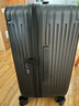 爱华仕行无界行李箱男拉杆箱女大容量旅行箱20英寸三七开登机密码箱黑色 实拍图