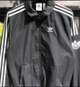 adidas情侣款复古风梭织立领夹克外套男女阿迪达斯官方三叶草 亮白 XL 实拍图