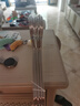 秉优 衣架10个装 不锈钢实心晾晒衣服架 加粗儿童衣挂晒晾衣架40cm宽 实拍图