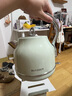 北鼎 Buydeem K203炫彩304不锈钢电水壶自动断电烧水 浅杉绿【国家补贴】 实拍图