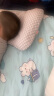 良良（liangliang）婴儿枕头0-3-6岁儿童医护级枕头定型枕纠正头型科学防偏枕套礼盒 【排汗透气】 2-6岁小灰熊 双枕套 实拍图