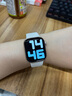 Apple/苹果 Watch Series 10 智能手表GPS款42毫米玫瑰金色铝金属表壳淡桃粉色运动型表带M/L MX1V3CH/B 实拍图