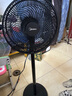 美的（Midea）【超级单品】七叶轻音立式电风扇家用柔风落地扇台式桌面小型风扇大风量节能摇头宿舍电扇 SAF30AB 实拍图