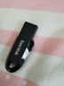 闪迪（SanDisk）128GB USB3.2 U盘 CZ550黑色 读速100MB/s 安全加密 数据恢复 学习办公电脑车载 高速大容量优盘 实拍图