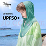 迪士尼（DISNEY）迪士尼儿童男童梭织防晒衣服UPF50拼色外套24夏DB321AA07绿120 实拍图