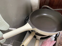 SOWE素味煎锅有钛平底不粘锅煎牛排锅煎蛋炒锅电磁炉燃气灶专用26cm 实拍图
