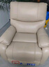 芝华仕（CHEERS）头等舱智能椅皮单椅简约电动功能休闲单人沙发客厅摇摇躺椅1025 流云白-电动躺+手动摇转【限时抢】 优先发货（详询客服） 实拍图