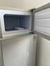 南极人Nanjiren小冰箱迷你小型家用 两用冷藏冷冻宿舍寝室双门办公室出租房用电冰箱一级能效节能省电 112L【冷藏冷冻 一级能效】银色 实拍图
