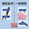喜润家棉线拖把40CM拖布墩布平板尘推酒店学校商超物业海绵胶棉洗车排拖 实拍图