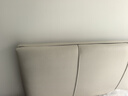 顾家家居（KUKA）科技布床双人床DS9052B【月纱白】高脚款1.5*2.0     实拍图