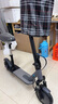 领航者小牛超长续航电动滑板车成人可折叠两轮代步车学生小型电瓶车代驾迷你电动车 36V带座/智能APP//续航35-45KM 实拍图