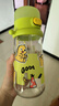 babycare儿童水杯夏季吸管杯学饮杯免拧户外运动直饮幼儿园上学水壶-青色 实拍图