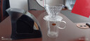 泰摩 冰瞳手冲咖啡滤杯 V60通用咖啡过滤器 滴滤咖啡过滤杯 标准版01号 1-2人份【透明滤杯】 实拍图