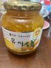 全南韩国进口蜂蜜柚子茶1kg 冲饮罐装原装浓缩冲调饮料奶茶店专用果酱 实拍图