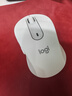 罗技（Logitech）优选系列M650无线蓝牙鼠标 办公蓝牙静音鼠标Mac苹果ipad鼠标人体工学双模鼠标大小手可选男女通用 M650中小手 白M（M750入门款） 实拍图