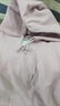 真维斯（JEANSWEST）外套女连帽开衫卫衣女装春秋冬季新款宽松休闲潮流韩版学生上衣服 薄款 香芋紫 纯色 L 实拍图