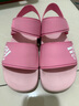 阿迪达斯（adidas）儿童凉鞋夏季男女大小童沙滩鞋  IH3634粉/白  实拍图