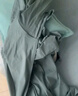 UR2025春季新款女装立体花朵收腰Polo领短袖连衣裙UYY750054 花灰 L 实拍图