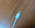 小米苹果数据线100cmPD快充版充电线MFi认证通用iPhoneXsMax/XR/12/13 Type-C to Lightning转接头线   实拍图