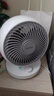 夏普 （SHARP）电风扇空气循环扇家用台扇低噪电风扇摇头涡轮对流大风力办公室宿舍桌面风扇节能小风扇 【机械款】抗菌扇叶+风大音轻+香薰驱蚊 实拍图