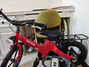 贝琦童儿童自行车男孩2-3-6-7-9岁5中大童小女孩脚踏单车宝宝童车 中国红一体轮+双碟刹后座版+京东专供 16寸适合身高(105-115)CM 实拍图